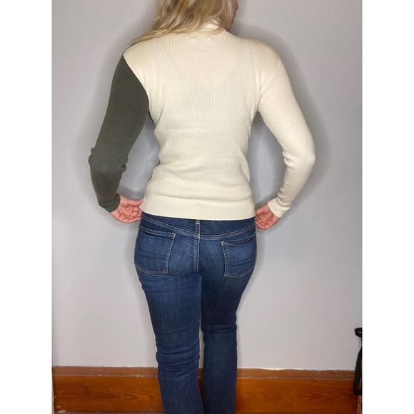 Compania Fantastica Striped Turtleneck Sweater Large - Picture 5 of 7